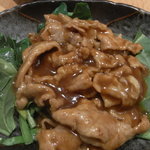 風花 - メインの豚肉のみそ炒め