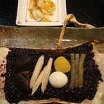 黒玄米の山菜おこわ