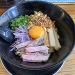 鶏泡そば 草戸ベース - 鶏油まぜそば大