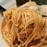 Tsukemen tenka - 加水低めの細ストレート麺