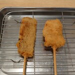 串カツ田中 - 串カツ牛、串カツ豚