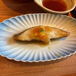 庭園茶寮 みな美(皆美館) - 鯛めし御膳「寿」のカレイ白醤油焼