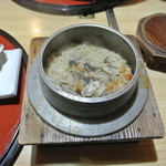 牡蠣釜飯