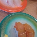 Sushi Edo - 赤貝と鯛♪