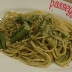 Bar passeggiata - いんげんとバジルソースのパスタ(並)