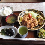喫茶　せと - から揚げ定食　1000円