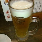 竹乃屋　 - 生ビール290円