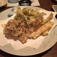 季節料理　根本 - 天婦羅盛り合わせ