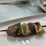 多田屋 - ジビエ串（鹿Ψ(・ω・ )Ψ）•*¨*•.¸¸♬︎
                        ネギも美味しかったけど…鹿肉ｽｸﾅｸﾈ？