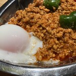 キーマカレー スパイス婆ちゃん - キーマカレー激辛接写！