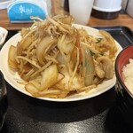 てっぺん食堂 - 山盛り野菜炒め
