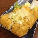 豊田屋 - 厚揚げ