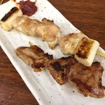 豊田屋 - やきとり ねぎ間、やきとん たん