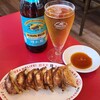 餃子家 龍 - お料理①焼き餃子【7個】(通常価格:税込398円→期間限定価格:税込298円)
お酒①キリンビール晴れ風(瓶ビール、麒麟麦酒)(税込700円)
焼き餃子とお酒をタブレットから注文しお会計は998円也