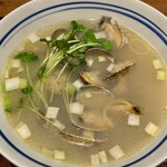 中華そば 五郎 - 塩浅利そば1200円
