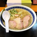 自家製中華そば つむぎ - 塩ワンタン麺