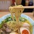 笠岡らーめん TAKETONBO - 料理写真:つるつるパツッとした麺リフト