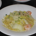 ラバンビーノ - こだわり白菜の、ペペロンチーノ