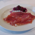 フチテイ ア ヴ - 本日の前菜）　生ハム　ハモン・セラーノ