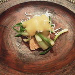 食彩播 - 肝は美味いね。日本酒が進むなぁ！