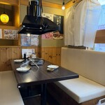 大衆ホルモン・やきにく 煙力 - テーブル