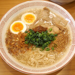 しののめヌードル - 料理写真:味噌らーめん + 塩たまご