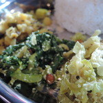 Spice&Dining KALA - ﾋﾟﾝとがｷｬﾍﾞﾂのﾄｰﾚﾝに合っちゃったｗｗ この野菜尽くしなのが最高！