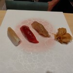 銀座之Miko壽司 - いか、赤身、カンパチ