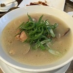 倶楽湾 - あさりと九条葱のあっさりスープそば