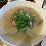 倶楽湾 - あさりと九条葱のあっさりスープそば