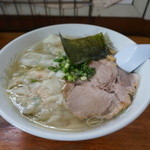 伊達屋 - 塩雲呑麺【980円】（2015/2/22）