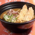 鶴橋七福亭 - ちくわ天カレーうどん