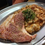 空 - 2015.2.21(土)20時90分制　ホソ、ホソ、ホソ、ホソ！450円他(^o^)/　私はホソと白飯で完結。