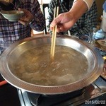 割烹旅館　志みず - 2015.2.22(日)12時7名ランチ1万円超満腹足コース(^^♪