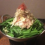 もつ焼き やまぐち - もつ鍋♬ 2人前でこのボリューム