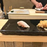 鮨 Amato 裏難波 - 熟成真鯛の昆布締め