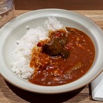 ベジテリア - 料理写真:茄子と挽き肉のカリー：842円