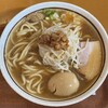 麺屋三郎 - 三郎（豚骨魚介系）850円+煮卵たまご 130円