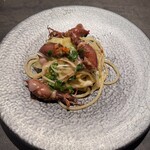 TOSAGE - ホタルイカのペペロンチーノ