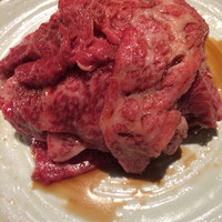炭火焼肉 なかはら - 肉切り落とし（数日前に予約をするとサービス）