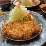 とんかつ 喜楽 - ロースカツ近影