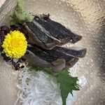 居酒屋　うみ幸 - サワラ昆布〆炙り