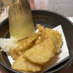 居酒屋　うみ幸 - 新竹の子天ぷら