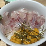 居酒屋　うみ幸 - うにといさぎの丼