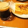 はまもとコーヒー - 料理写真:シェカラート＆アーモンドトースト