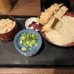麺花　ゆうしょう - ざる定食。