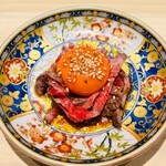 燒肉割烹 YP流 西心齋橋店 - 黑毛和牛炙燒生肉