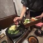 黃金出汁涮涮鍋與江戶前壽司 肉之Asatsu 梅田御初天神店 - 