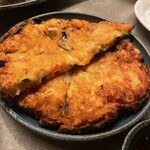 韓国創作料理 Hyeongyeon - 明太子チーズチヂミ