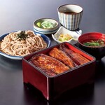 うな重 特上【1.5尾】と麺
